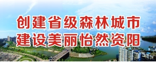 大奶粉逼免费操看创建省级森林城市 建设美丽怡然资阳